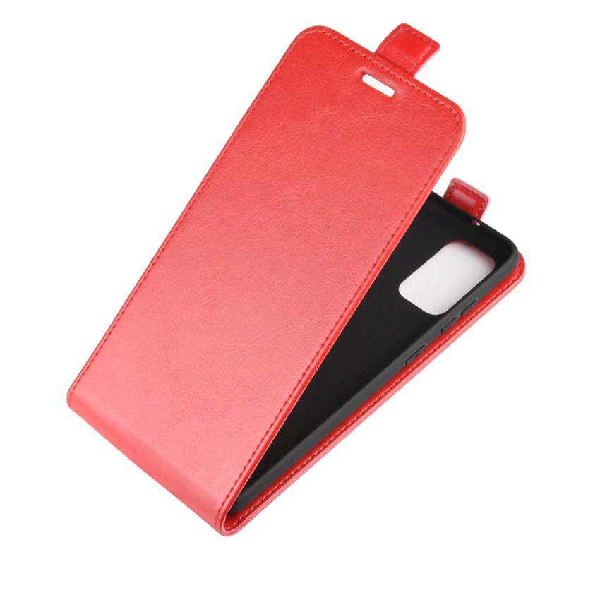 Case Samsung Galaxy S20 FE / S20 FE 5G #เคสฝาพับหนัง PU Crazy Horse แนวตั้ง พร้อมช่องเสียบการ์ด