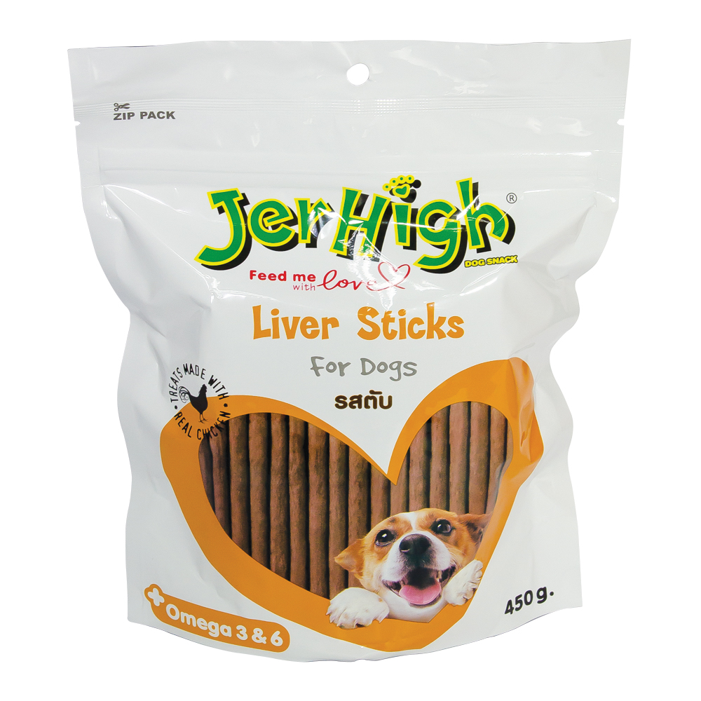 Jerhigh Stick ถุงใหญ่ รสตับ
