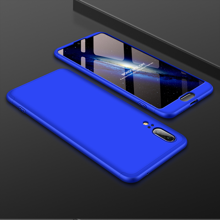 เคส Huawei P20 #เคสฝาหลังพลาสติกแข็ง GKK Detachable All-wrapped Matte แยกชิ้นได้