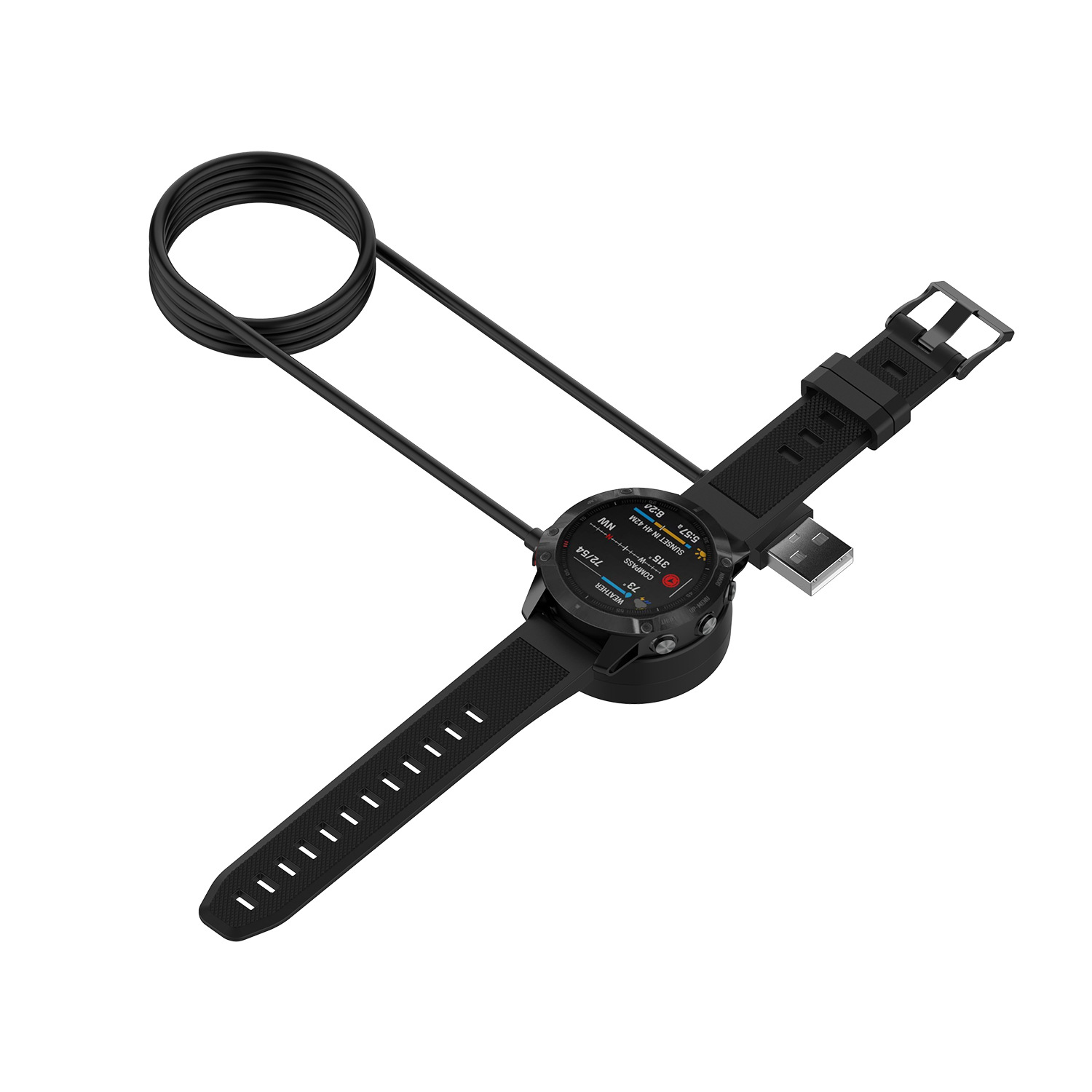 สายชาร์จ Garmin Forerunner 245/955/255/255S/945/55/158/Fenix 7 (AA20)