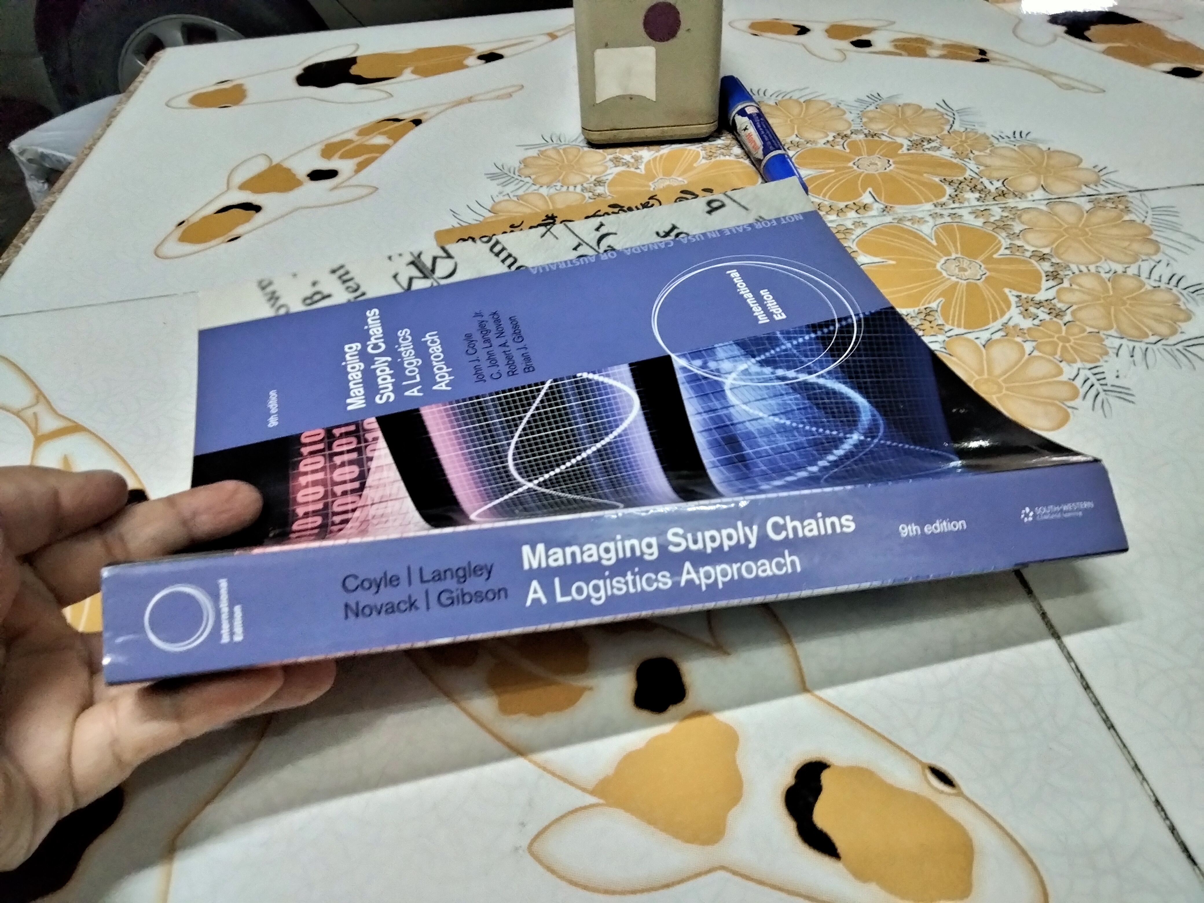 Managing Supply Chains - A Logistics Approach 9th Edition , South western. Coyle/Langley , Text ภาษาอังกฤษ