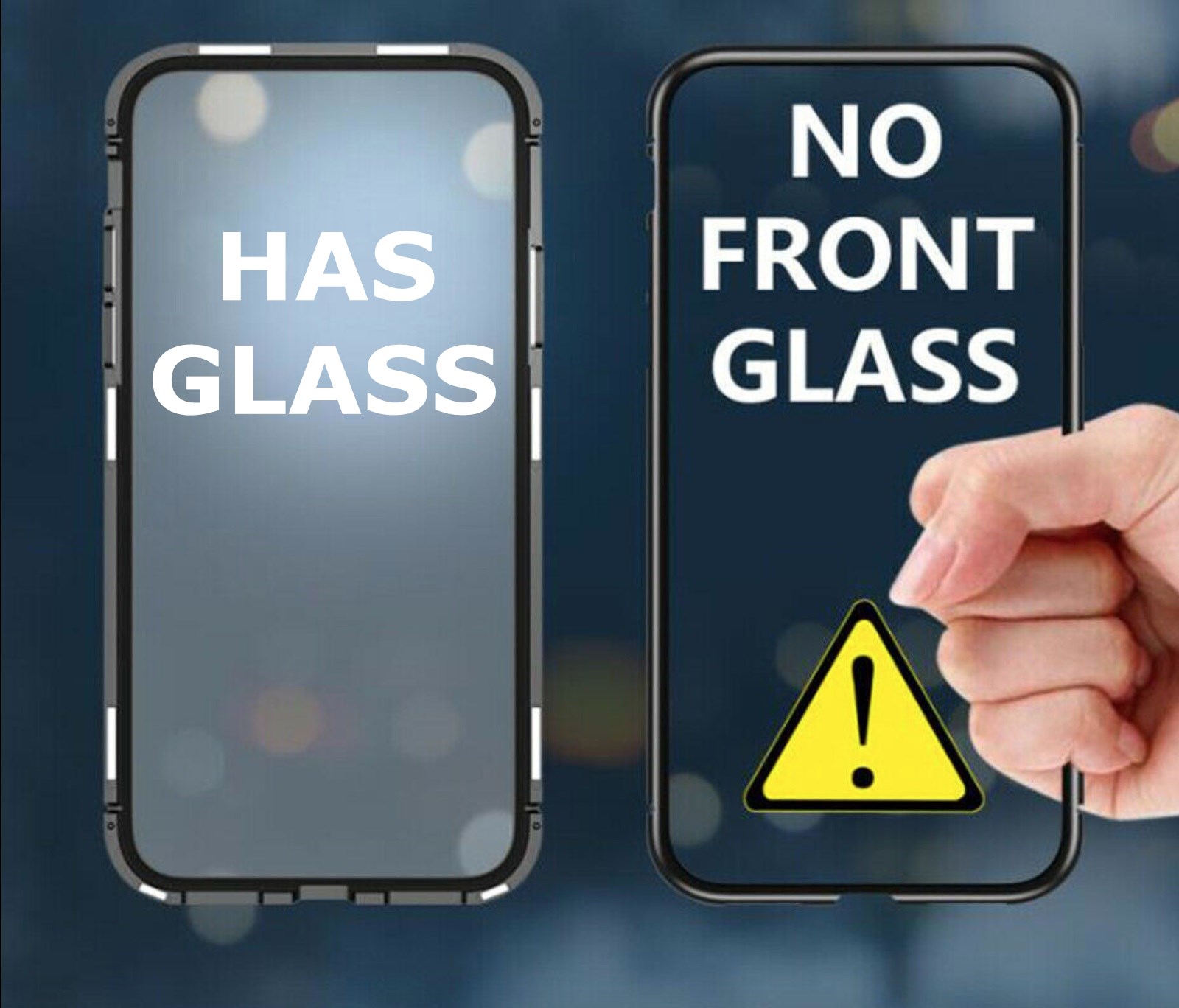เคส Huawei P30 #เคสขอบโลหะประกบแม่เหล็กด้านหลังกระจก Magnetic Clear Glass Hard Back Cover Metal Frame Protection Case