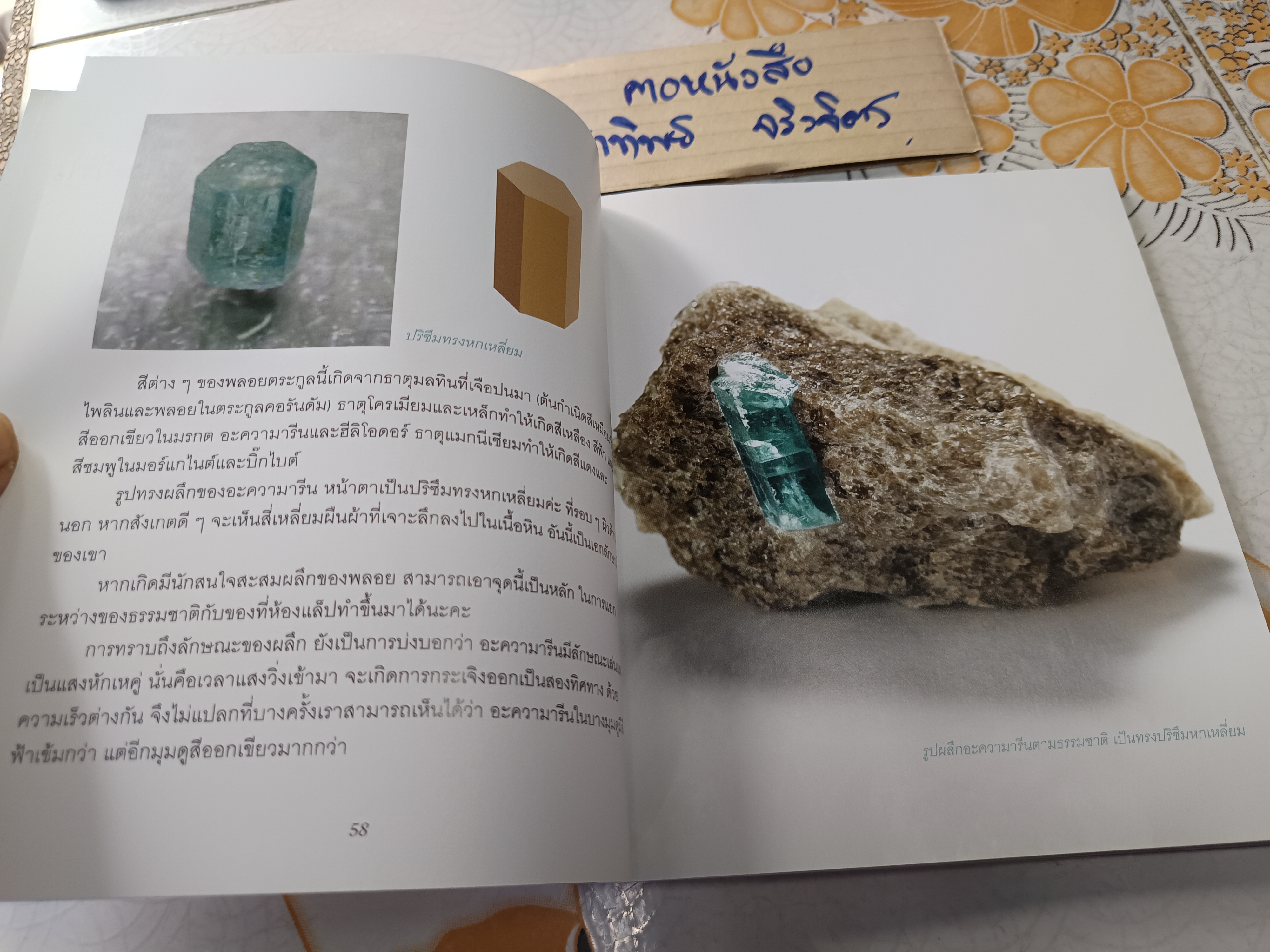 เลือกเพชร ดูพลอย โดย หิรัญญา ตั้งสืบกุล พิมพ์ครั้งที่ 2 2553 สำนักพิมพ์บ้านพระอาทิตย์