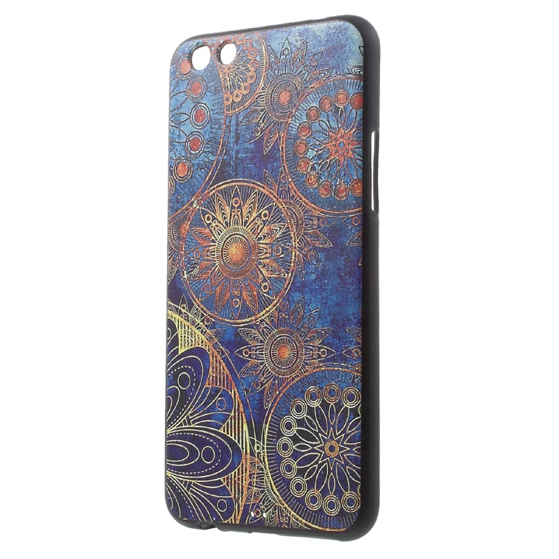 Case Oppo R9s Plus เคสฝาหลัง TPU คุณภาพดีพิมพ์ลายนูน 3D ขอบสีดำสวยงามทันสมัย