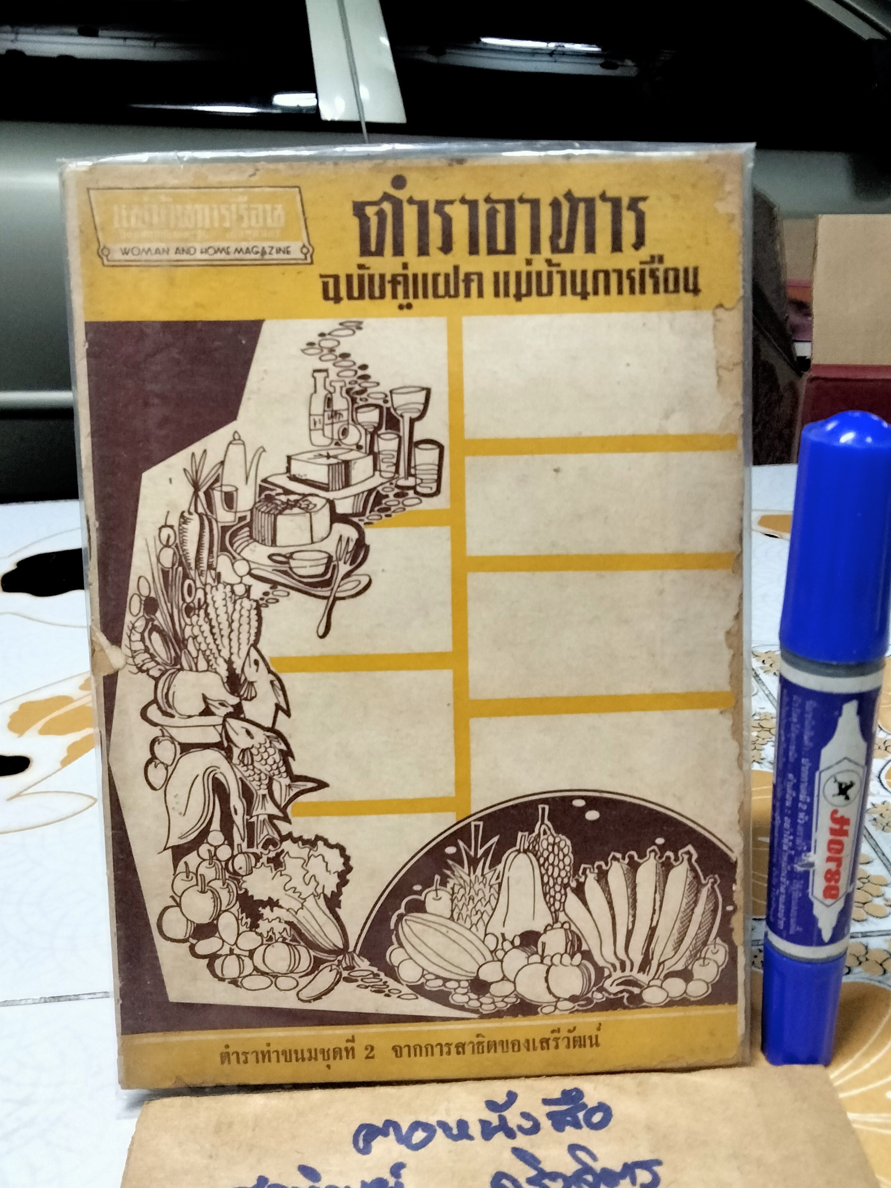 ตำรับขนมและอาหารสากล, ตำราอาหาร และ ตำราอาหารว่าง ขายรวม 9 เล่ม (ฉบับคู่แฝด แม่บ้านการเรือน ) ตำรับนี้ จากการสาธิตของเสรีวัฒน์ **สินค้าหมด**