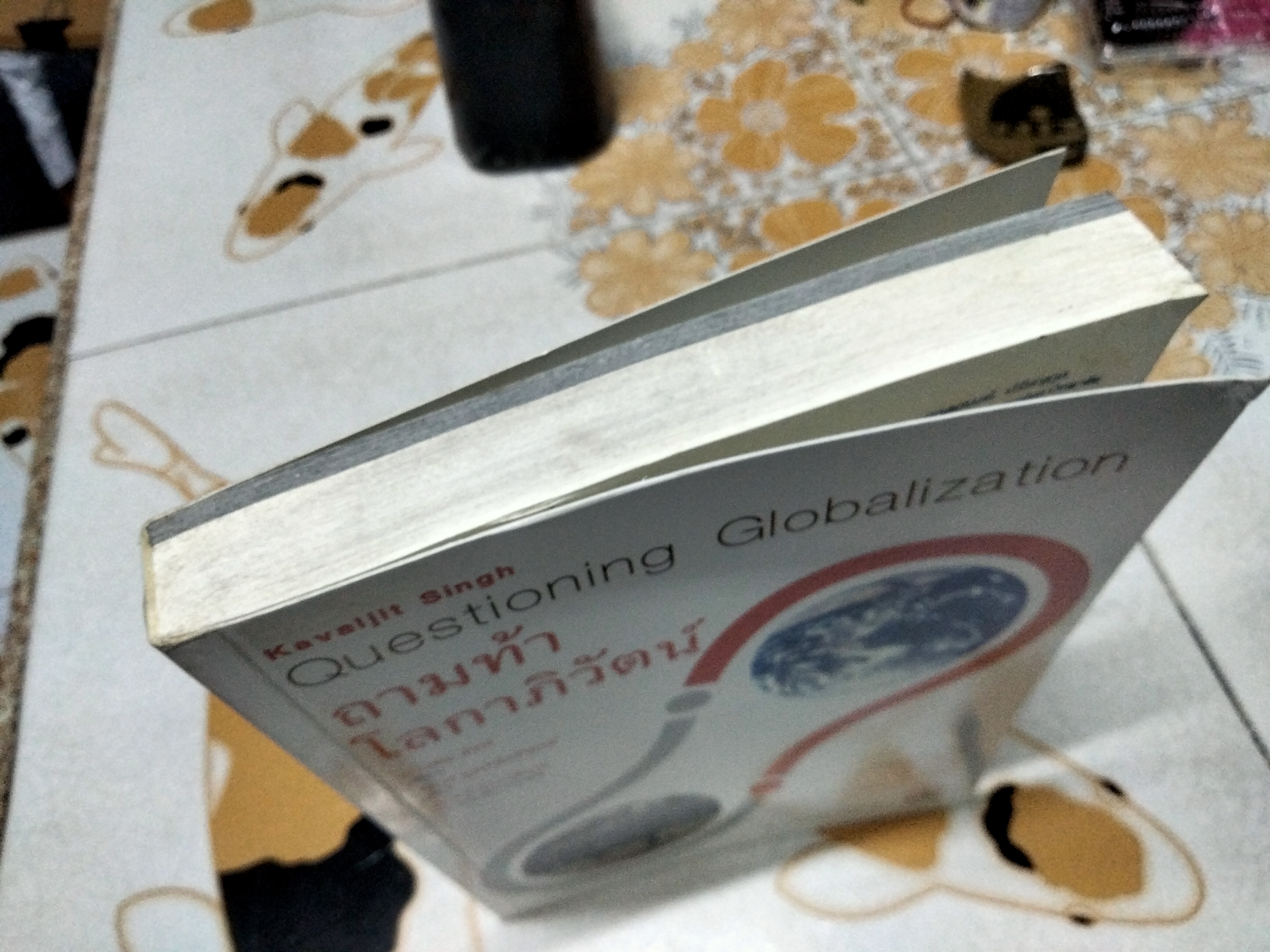 ถามท้าโลกาภิวัตน์ Questioning Globalization กวัลชิต สิงห์ เขียน - พิภพ อุดมอิทธิพงศ์ แปล *สินค้าหมด**