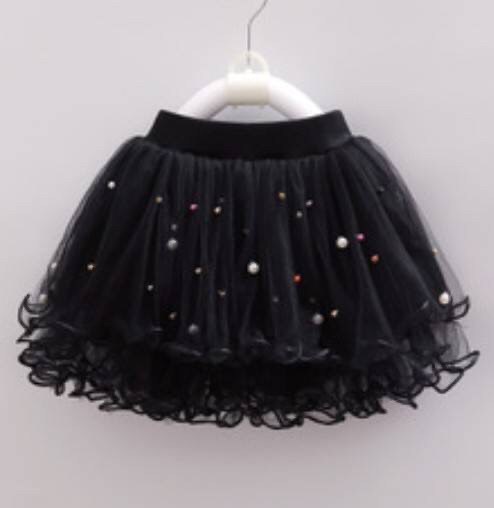 กระโปรงเด็ก ฟรุ้งฟริ้งติดมุก