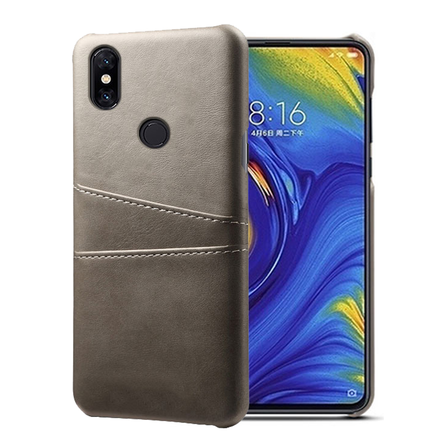 Case vivo V11 / V11 Pro #เคสฝาหลังหุ้มหนัง Double Card Slots PU Leather Coated