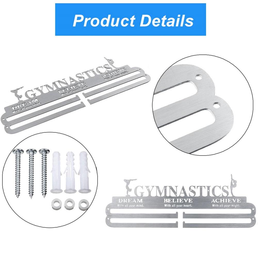 ที่แขวนเหรียญรางวัลสแตนเลส Stainless Steel Medal Holder Display (U01)