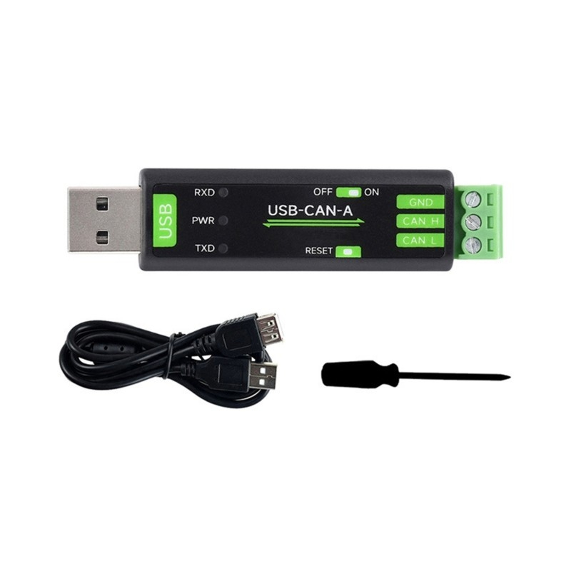 USB to CAN รุ่น A ตัวแปลงอะแดปเตอร์ Fast Speed การสื่อสาร Bus Adapter