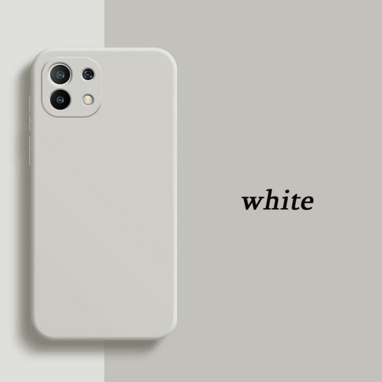 เคส Xiaomi Mi 11 Lite #เคสฝาหลังซิลิโคนนิ่ม Liquid Silicone Back Case