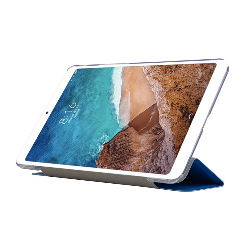 เคส Xiaomi Mi Pad 4 #เคสฝาพับแบบ 3 พับ Tri-fold Stand Leather Flip สีสันสวยงาม
