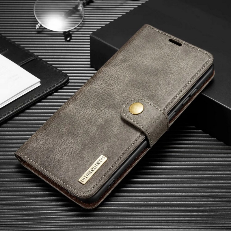 Case Samsung Galaxy Note 20 / Note 20 5G #เคสสไตล์กระเป๋าสตางค์แบบแยกส่วน DG.MING Detachable 2-in-1 Wallet Split Leather