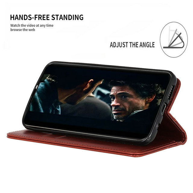 Case Samsung Galaxy A11 #เคสฝาพับหนังแยกผิวหนังม้าดูดซับอัตโนมัติ Crazy Horse Auto-absorbed Split Leather Wallet