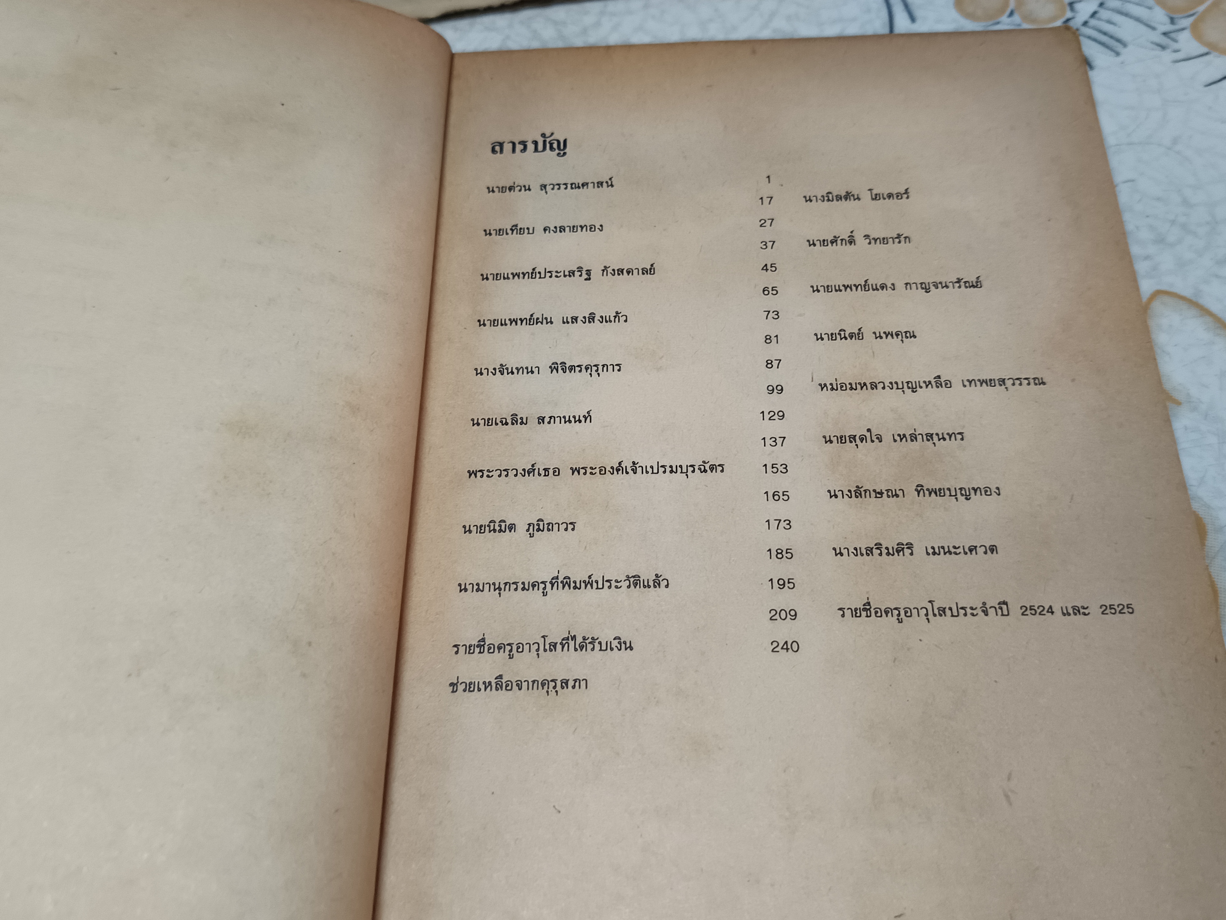 หนังสือประวัติครู (16 มกราคม 2526) คุรุสภาจัดพิมพ์เป็นที่ระลึกในวันครู