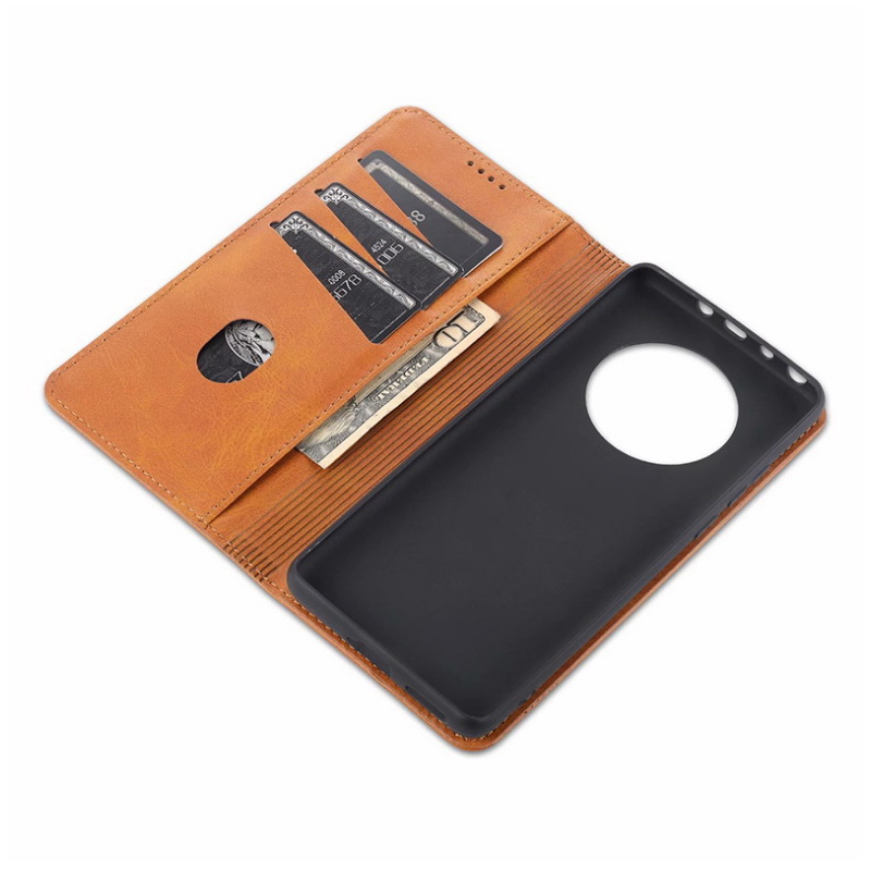 เคส Huawei Mate 40 Pro #เคสฝาพับ AZNS สไตล์ Retro หนัง PU มีช่องเสียบการ์ด