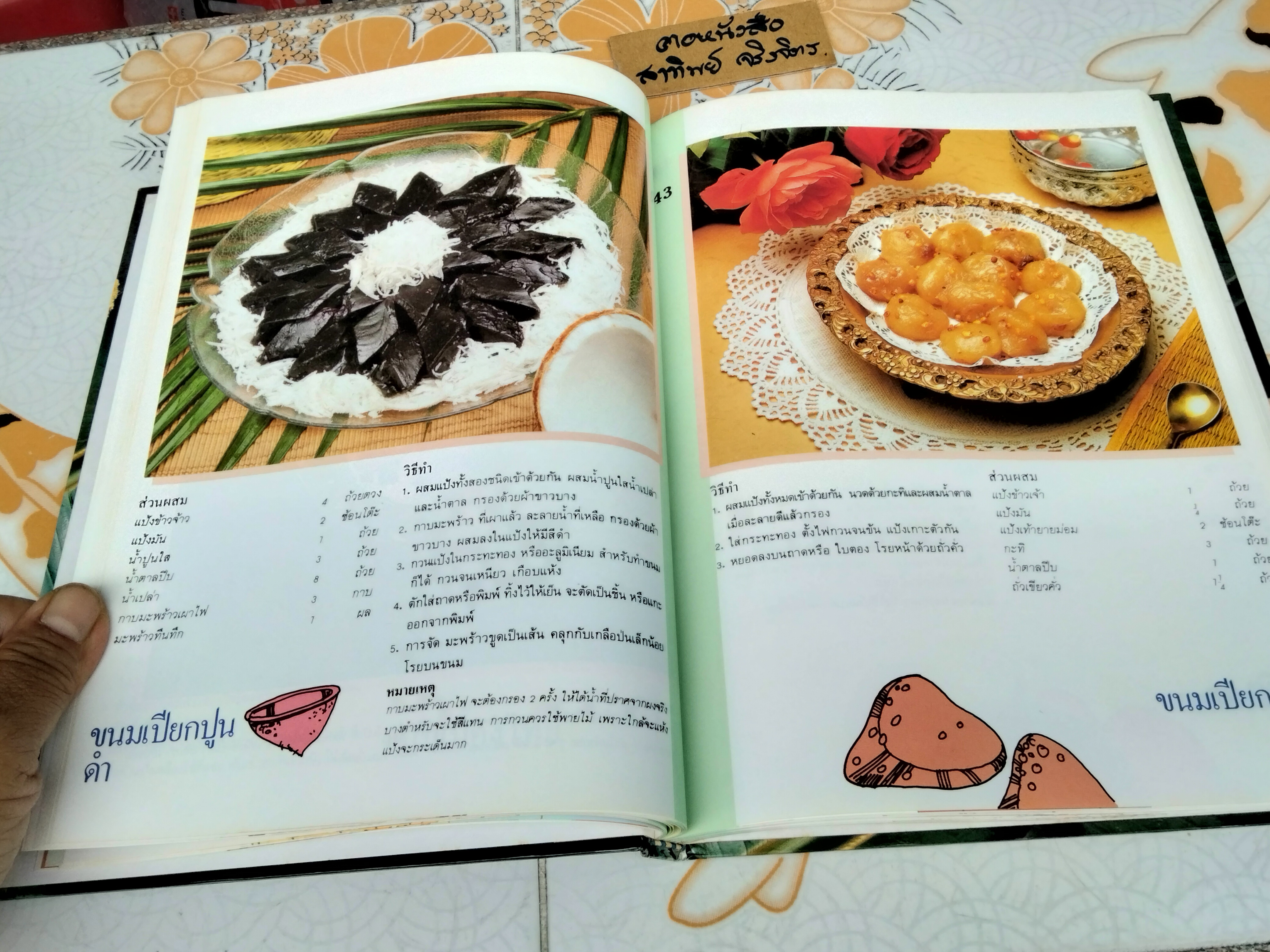 ขนมไทยมรดกทางวัฒนธรรม โดย อ.มิตรา หอรัตนชัย, อ.อวยศรี ชูฤกษ์ **สินค้าหมด**