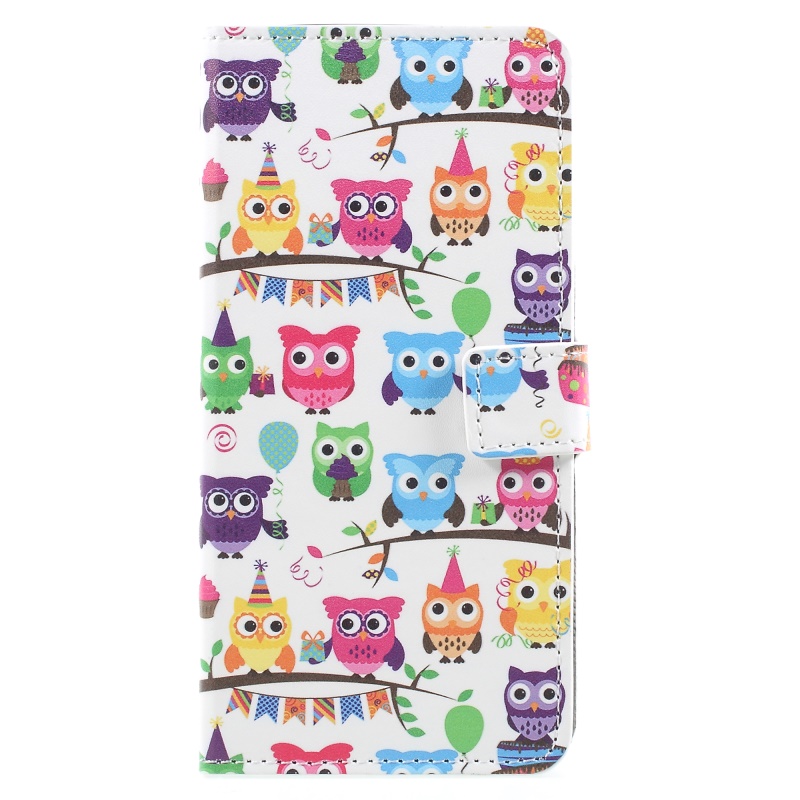เคส Huawei P30 #เคสฝาพับสไตล์กระเป๋าสตางค์พิมพ์ลายน่ารักๆ Pattern Printing หนัง PU