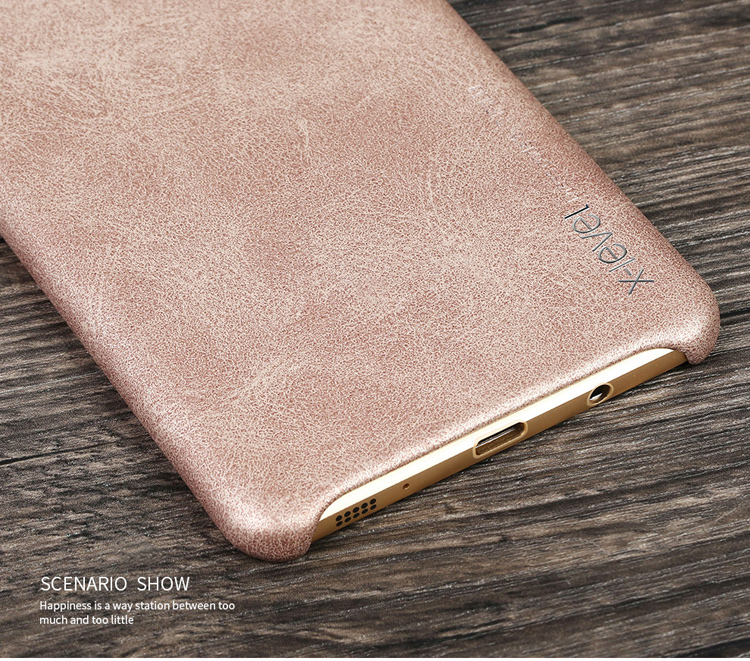 เคส Samsung Galaxy C9 Pro #เคสฝาหลัง X-LEVEL Vintage Series ซีรี่ส์ (หนัง PU + PC) คุณภาพดีราคาถูก