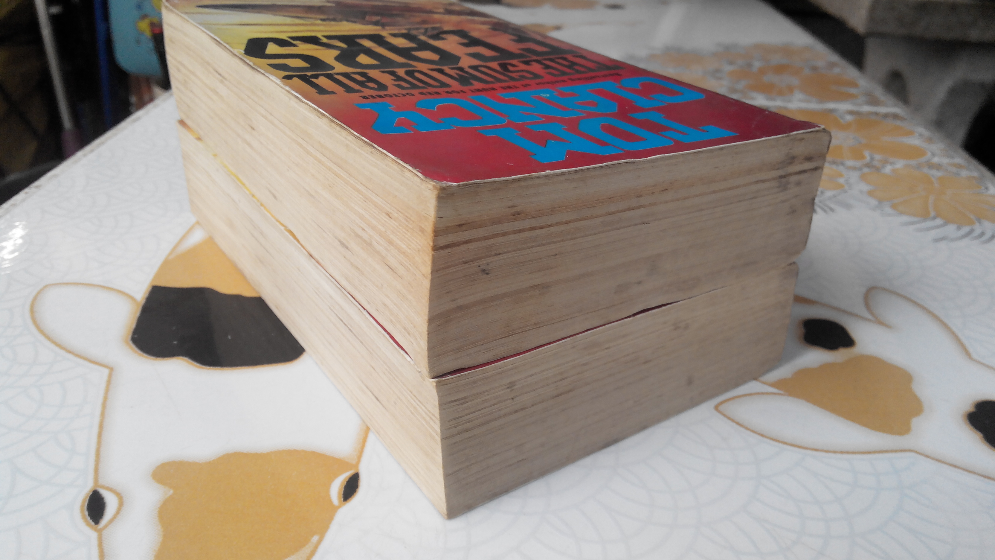 THE SUM OF ALL FEAR นักรบเกมโลกันต์ - TOM CLANCY ภาษาไทย ( 2 เล่มจบ )