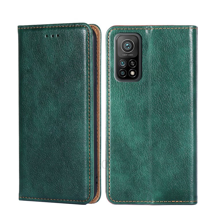 Case Xiaomi Mi 10T Pro #เคสฝาพับหนัง PU มีช่องเสียบบัตร ฝาปิดแม่เหล็กดูดซับอัตโนมัติ