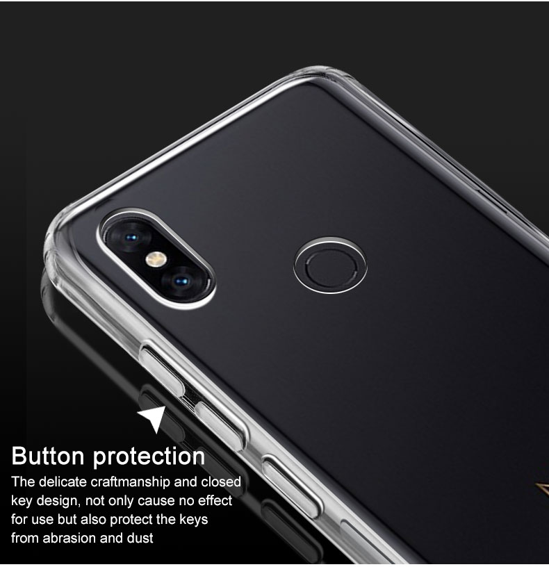 Case Xiaomi Mi Mix 3 #เคสฝาหลัง TPU ใสนิ่ม IMAK กันกระแทก + ฟิล์มกันรอยหน้าจอ
