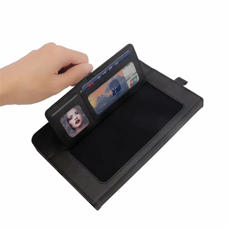 Case Huawei Mediapad M5 8.4 นิ้ว #เคสแบบฝาพับหนัง PU ช่องเสียบการ์ดภายนอกและภายใน Flip Card Slots Stand Leather