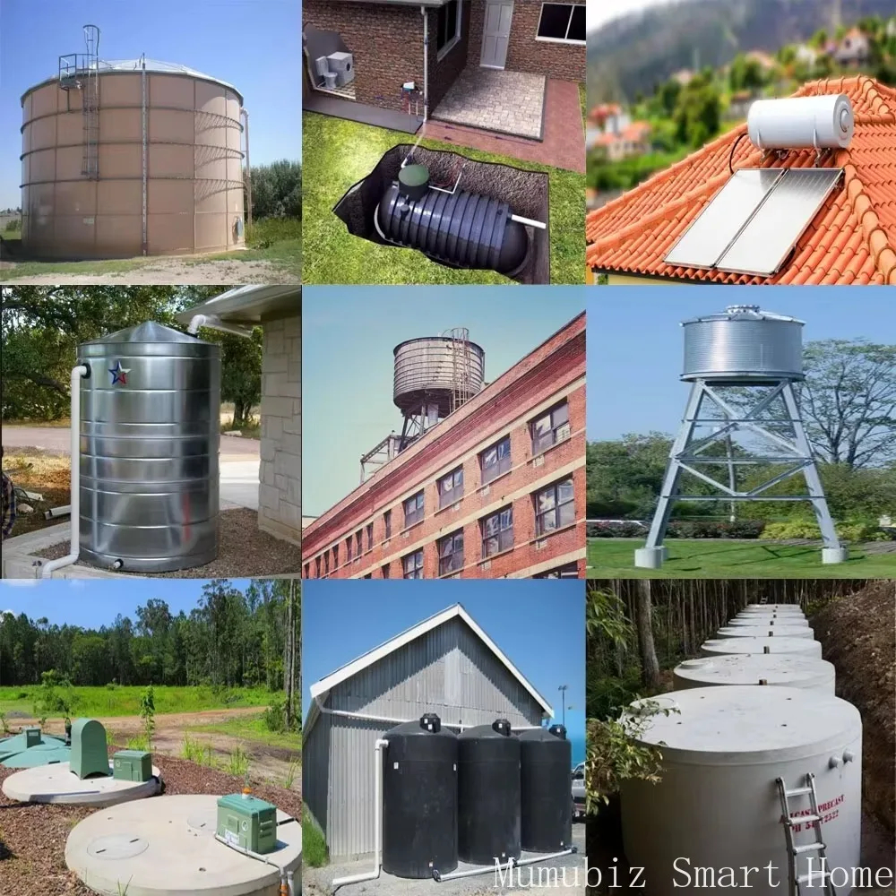 ตรวจสอบระดับน้ำของเหลว Real-time Tank Monitor Sensor APP ผ่านมือถือ