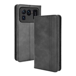 เคส Xiaomi Mi 11 Ultra #เคสฝาพับปกหนังสไตล์วินเทจดูดซับอัตโนมัติแบบกระเป๋าสตางค์