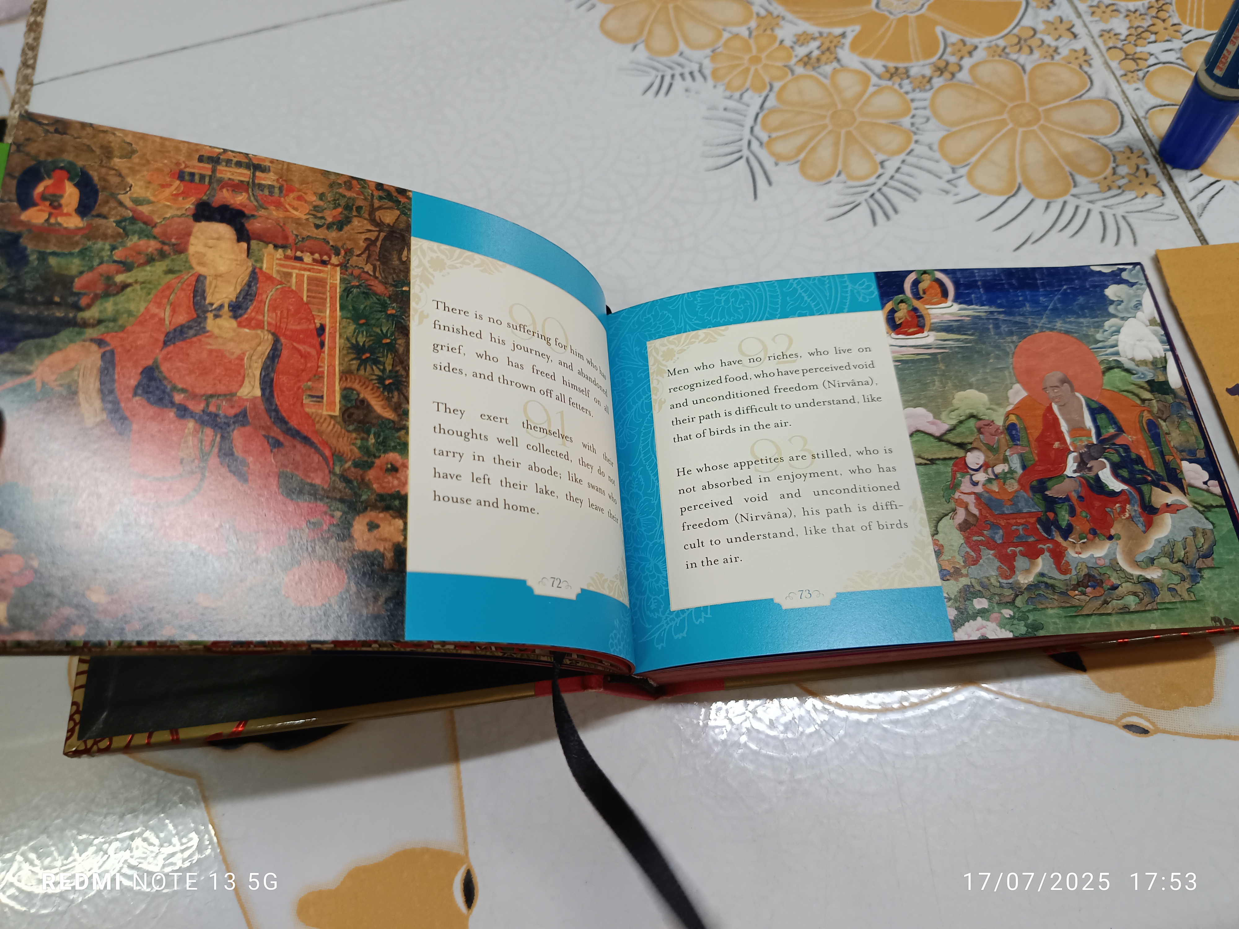 The Way of the Buddha (Hard Cover) The Illustrated Dhammapada, 2008 / The Rubin Museum of Art