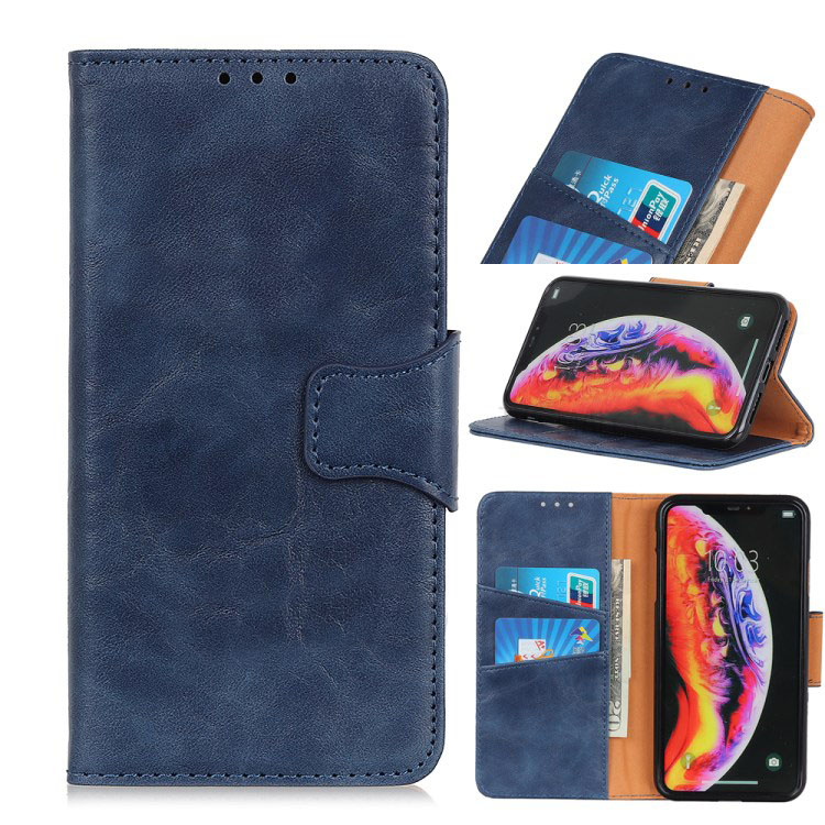 เคส Samsung Galaxy Note 20 Ultra / Note 20 Ultra 5G #เคสฝาพับหนังแยกคุณภาพดี Crazy Horse Split Leather Wallet