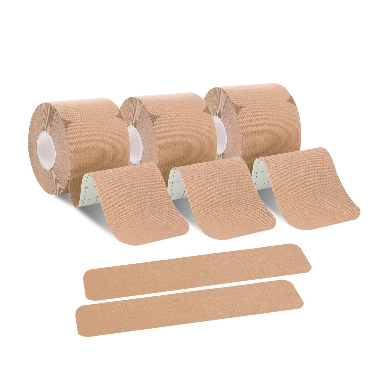 เทปบำบัด เทปติดกล้ามเนื้อ ขนาด 5cm ยาว 5m Muscle sports tape (P04)