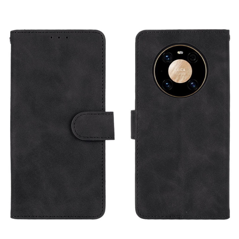 Case Huawei Mate 40 Pro #เคสฝาพับแบบกระเป๋าสตางค์หนัง PU มีช่องใส่บัตร Leather Wallet Card Holder Phone Cover