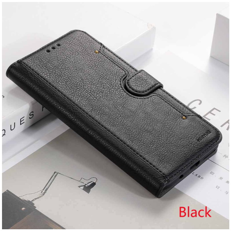 Case Samsung Galaxy A70 #เคสฝาพับหนัง PU มีที่เสียบการ์ด Card Slots PU Leather Cover