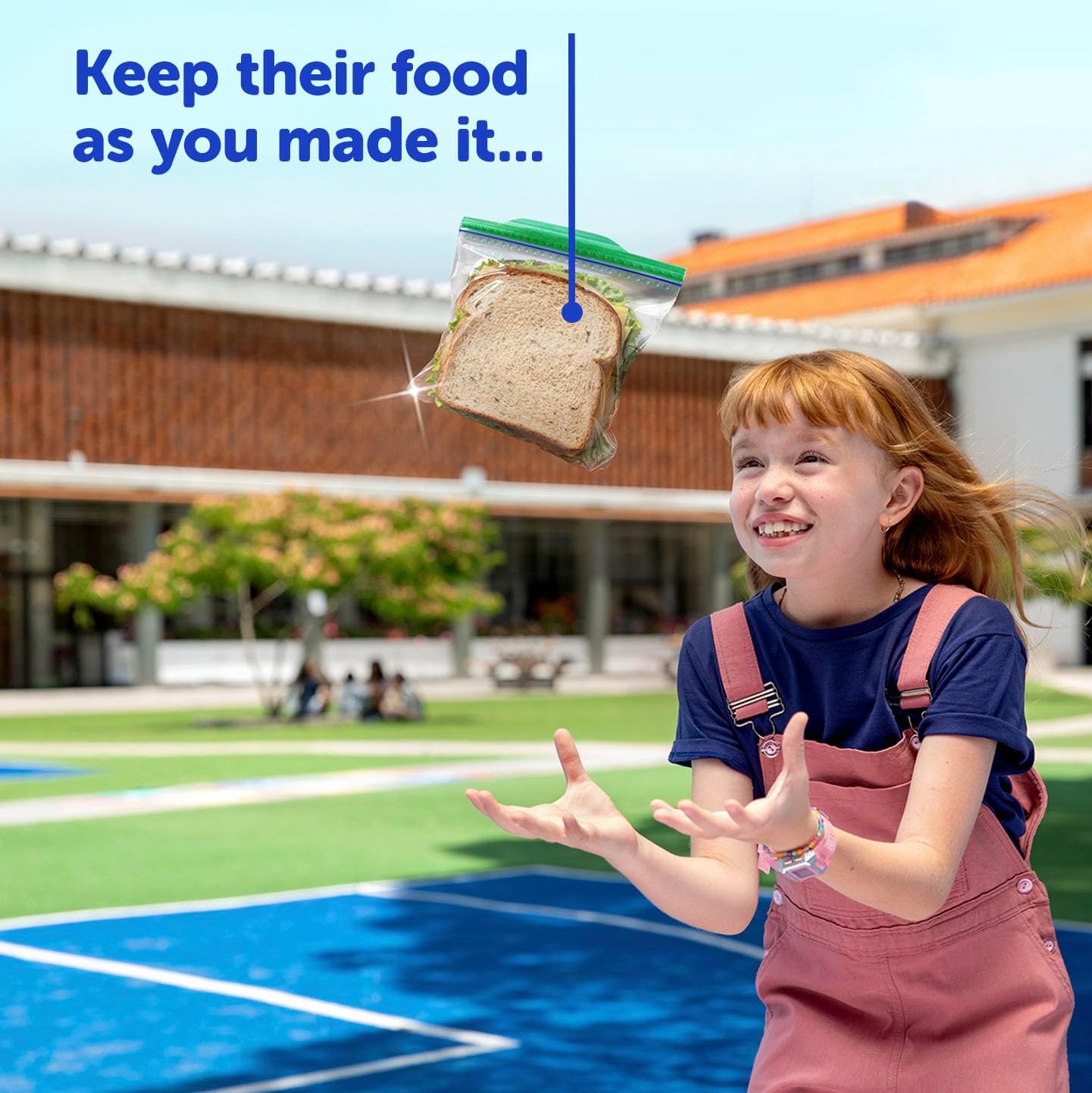 Ziploc® XL Sandwich 30, 200 Bags ถุงเก็บอาหาร อเนกประสงค์ Grip'n Seal Technology ซีลระบบสามชั้น