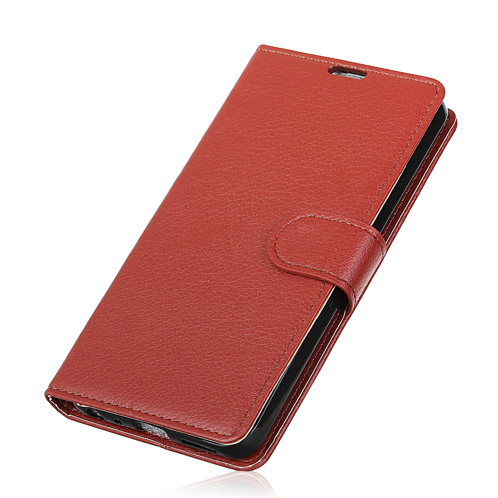 เคส Huawei Y9 (2018) #เคสแบบกระเป๋าสตางค์ผิวลิ้นจี่สีสันสวยงามทันสมัย