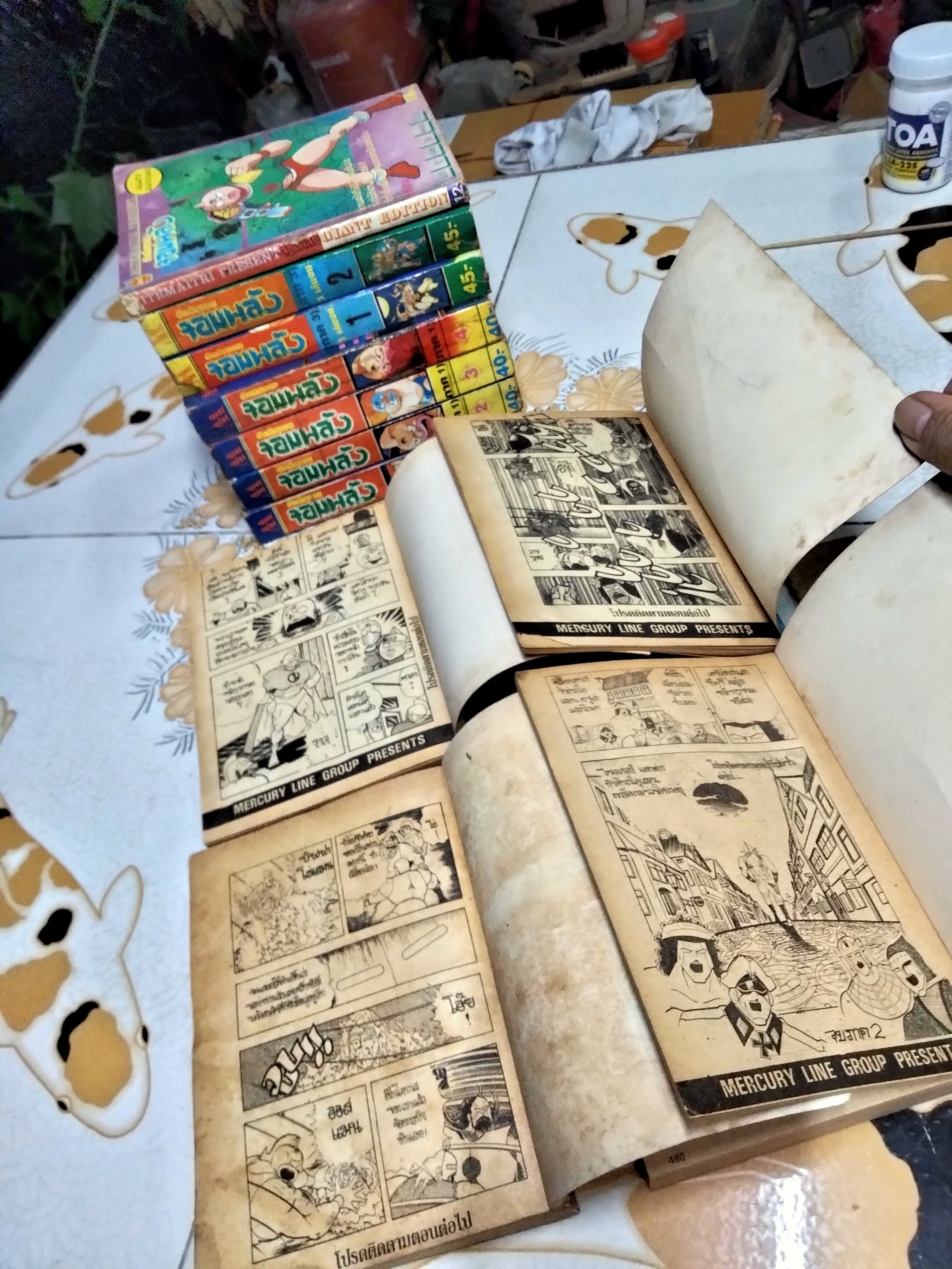 คินนิคุแมนจอมพลัง - มิตรไมตรี พิมพ์ 3 - (11 เล่มจบ- ขาด 1 เล่ม) + ฉบับ ไจแอนท์ เล่มที่ 12 (ส่วนที่ชุดหลักหน้าหายไป 104 หน้า)