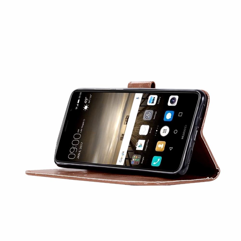 เคส Huawei Y7 (2017),Y7 Prime #เคสฝาพับแบบกระเป๋าสตางค์ Premium Vintage PU Leather