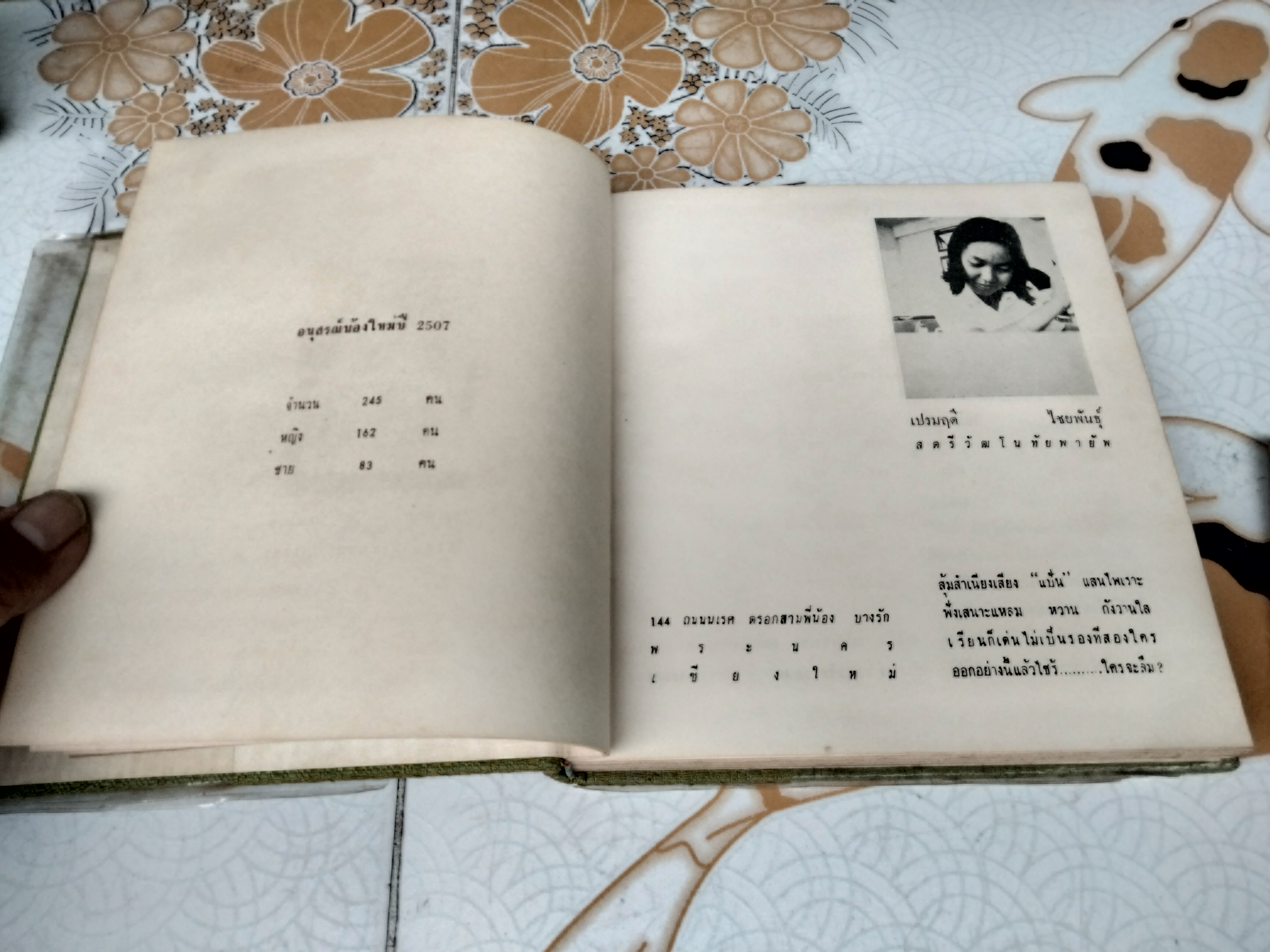 หนังสือรุ่น คณะพาณิชย์- บัญชี รุ่น 25 จุฬาลงกรณ์มหาวิทยาลัย พิมพ์ปี พ.ศ 2509 **สินค้าหมด**