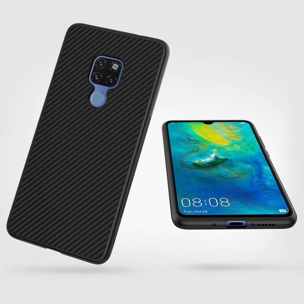 Case Huawei Mate 20 #เคสฝาหลังแข็ง NILLKIN แท้ Synthetic Fiber Hard Plastic Cover