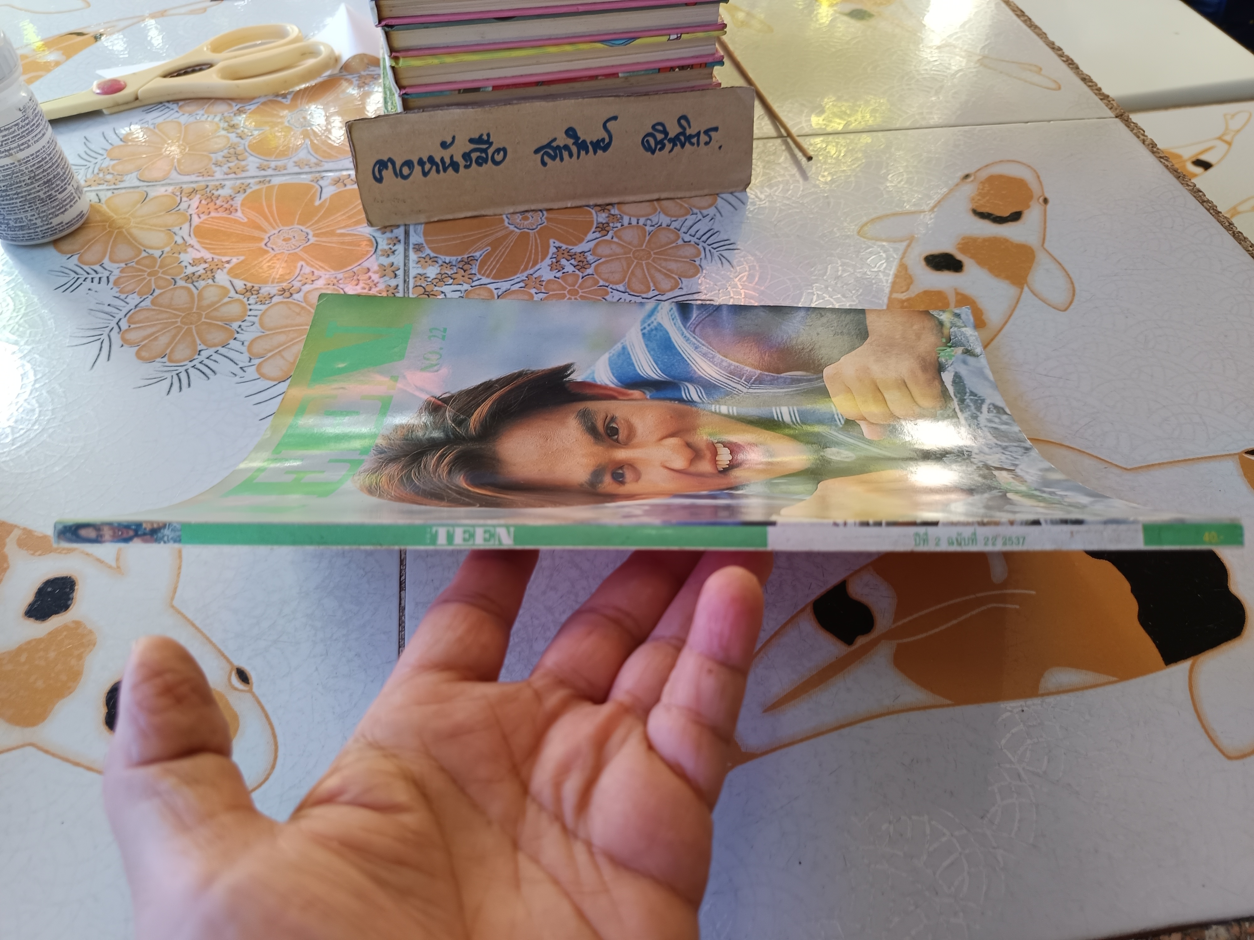 นิตยสาร TOP TEEN ปก มอส ปฏิภาณ ปีที่ 2 ฉบับที่ 22/2537