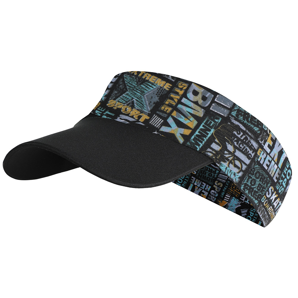 หมวกวิ่งครึ่งใบ กันแดด น้ำหนักเบา พับเก็บได้ Running Hat Sport (I08)