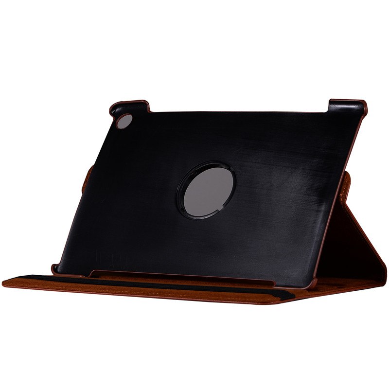 เคส Huawei MediaPad M5 Pro 10.8 นิ้ว #เคสฝาพับหนังผิวลิ้นจี่ Litchi Grain 360 Degree Rotary