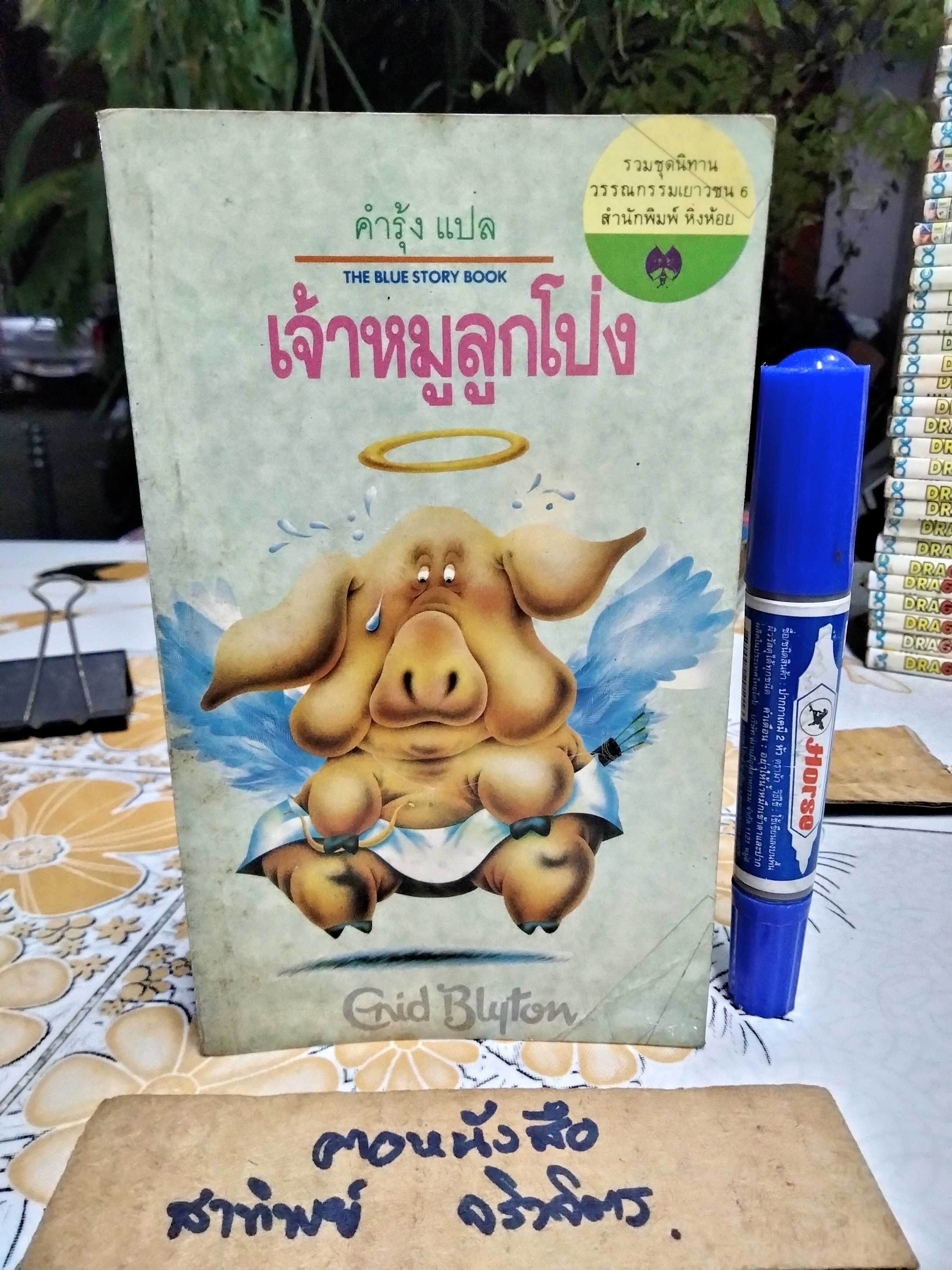 เจ้าหมูลูกโป่ง (The Blue Story Book) ผลงานของ อีนิด ไบลตัน (Enid Blyton) แปลโดย คำรุ้ง **สินค้าหมด**