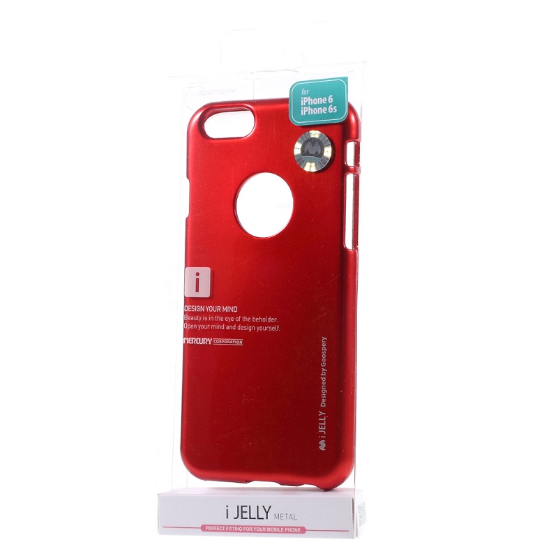 เคส iPhone 6s Plus 6 Plus #เคสฝาหลังสีสันสดใส MERCURY GOOSPERY i JELLY