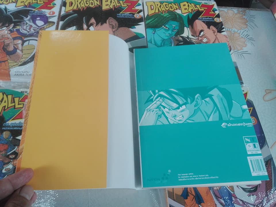 หนังสือการ์ตูน Dragon Ball Z ภาค ซูปเปอร์ไซย่า หน่วยรบพิเศษกินิว 1-6 จบ / Akira Toriyama **สินค้าหมด**