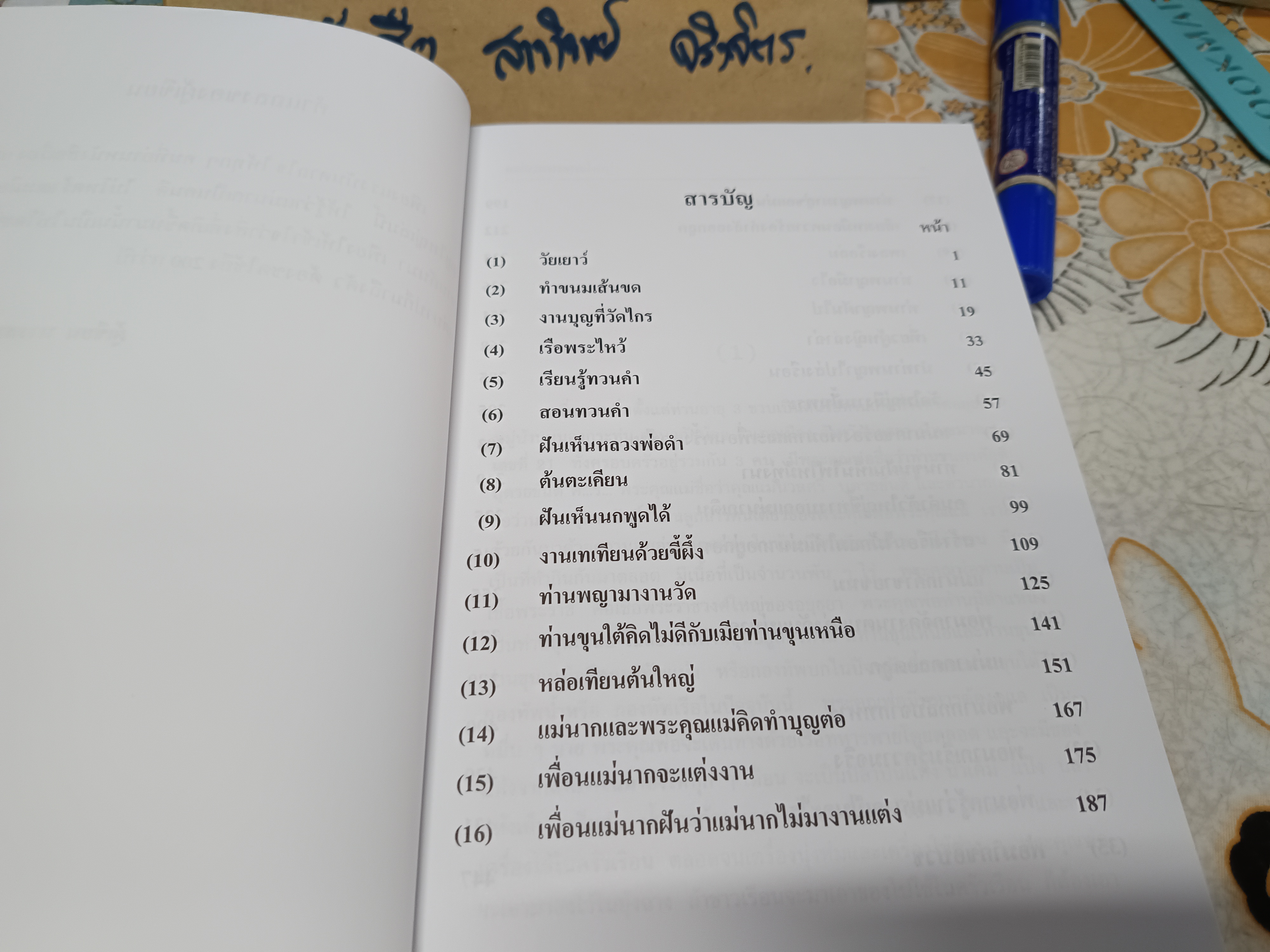 แม่นากพบบุญใหญ่ (พร้อมกล่องอ่อน) ผู้เขียน สมทรง ใจยงค์ (แม่หมอตาทิพย์) พิมพ์ครั้งแรก พ.ศ 2547 **สินค้าหมด**