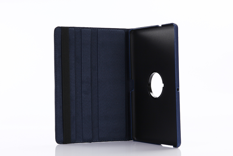 Case Huawei MediaPad T3 10 9.6นิ้ว #เคสหมุนได้ 360 องศา with 360 Degree Rotary Stand เคสแบบฝาพับหนัง PU ผิวลิ้นจี่