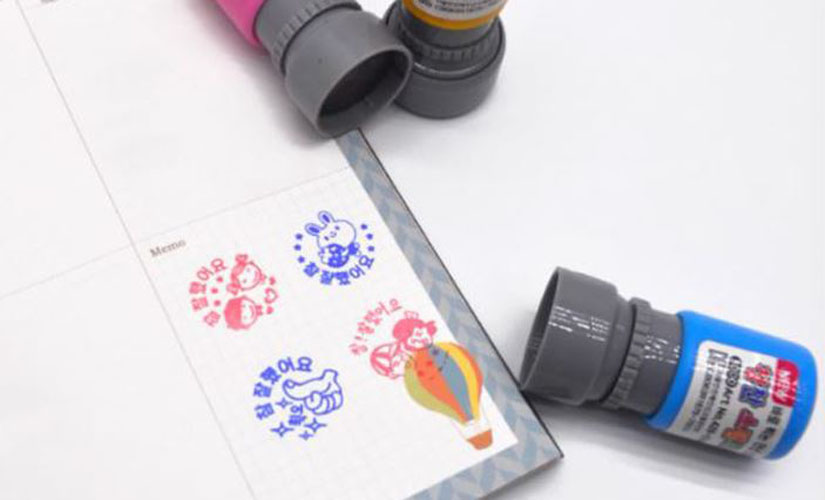 [สื่อการสอนภาษาเกาหลี] ตราประทับการ์ตูนภาษาเกาหลี 한국 만화 우표로 학생들에게 보상을 주다