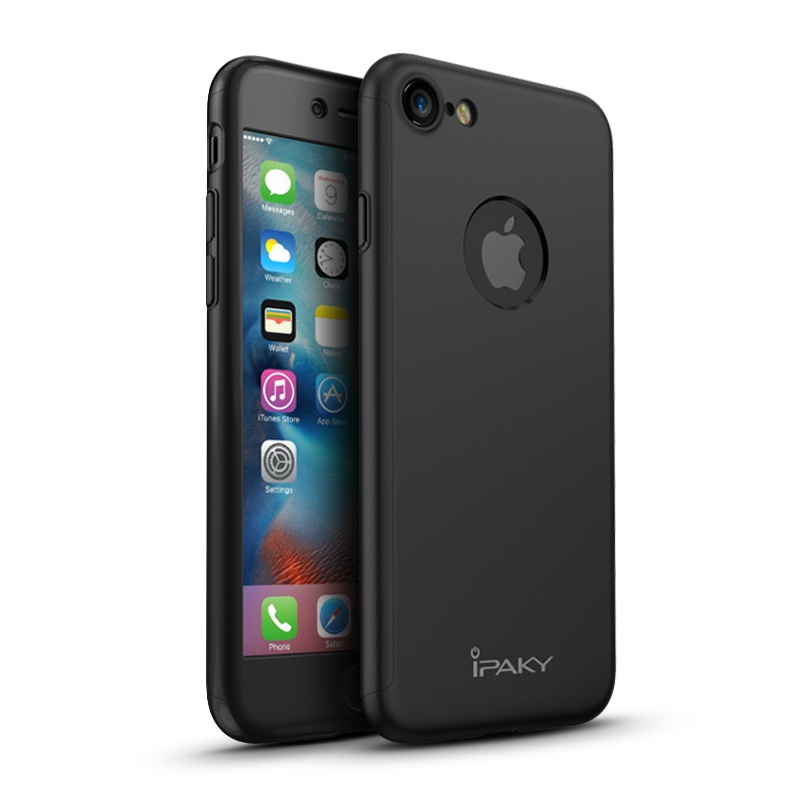 Case iphone 7 เคสฝาฟลังแข็ง IPAKY Matte ป้องกันเต็มรูปแบบ คุณภาพดีสีสันสวยงาม